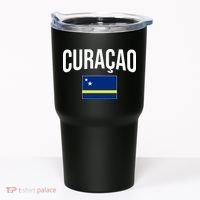Curaçao Flag Of Curacao Tumbler thumb 0