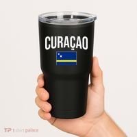 Curaçao Flag Of Curacao Tumbler thumb 2
