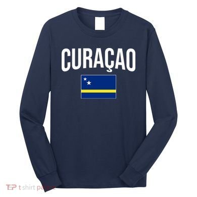 Curaçao Flag Of Curacao Long Sleeve Shirt