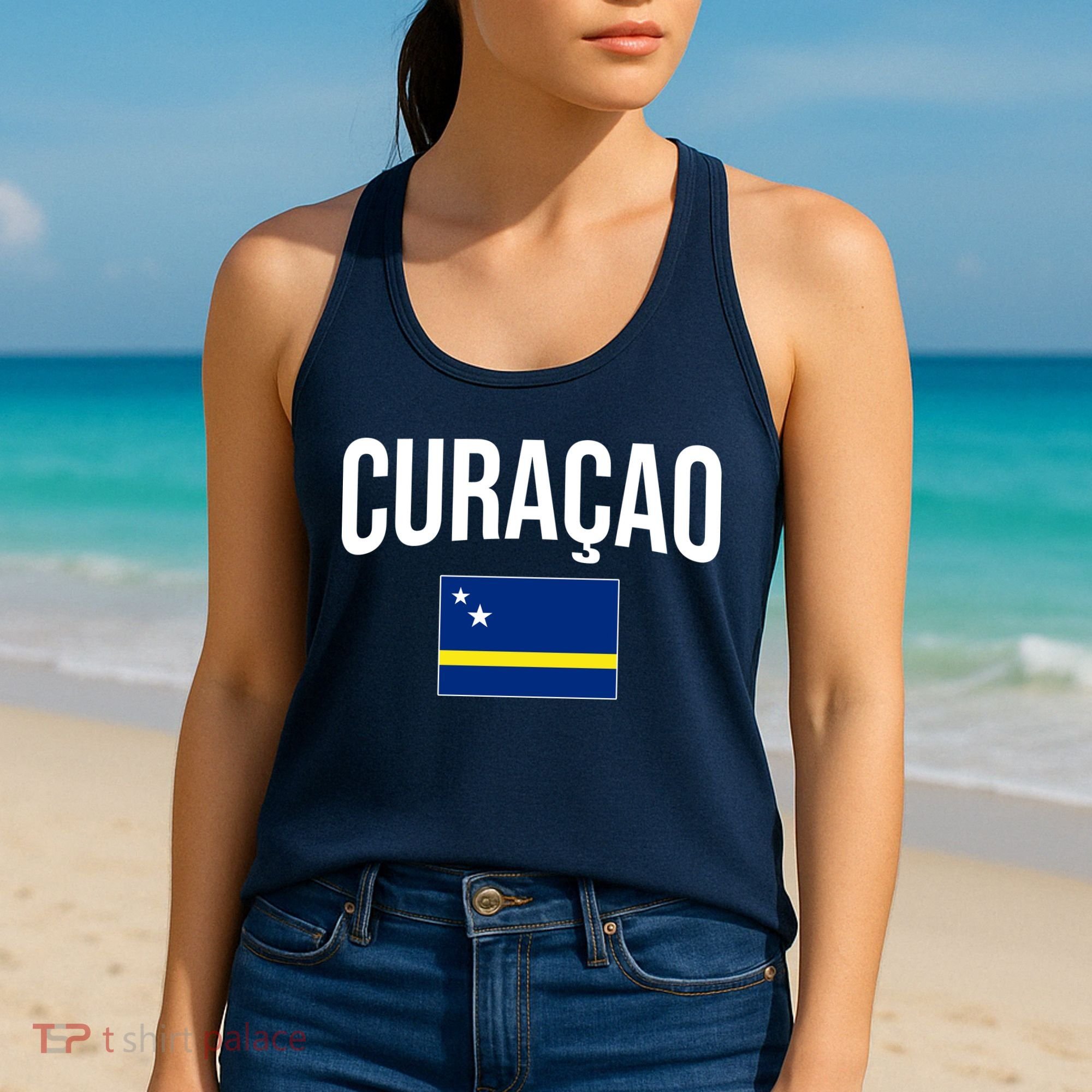 Curaçao Flag Of Curacao Women's Tank Top