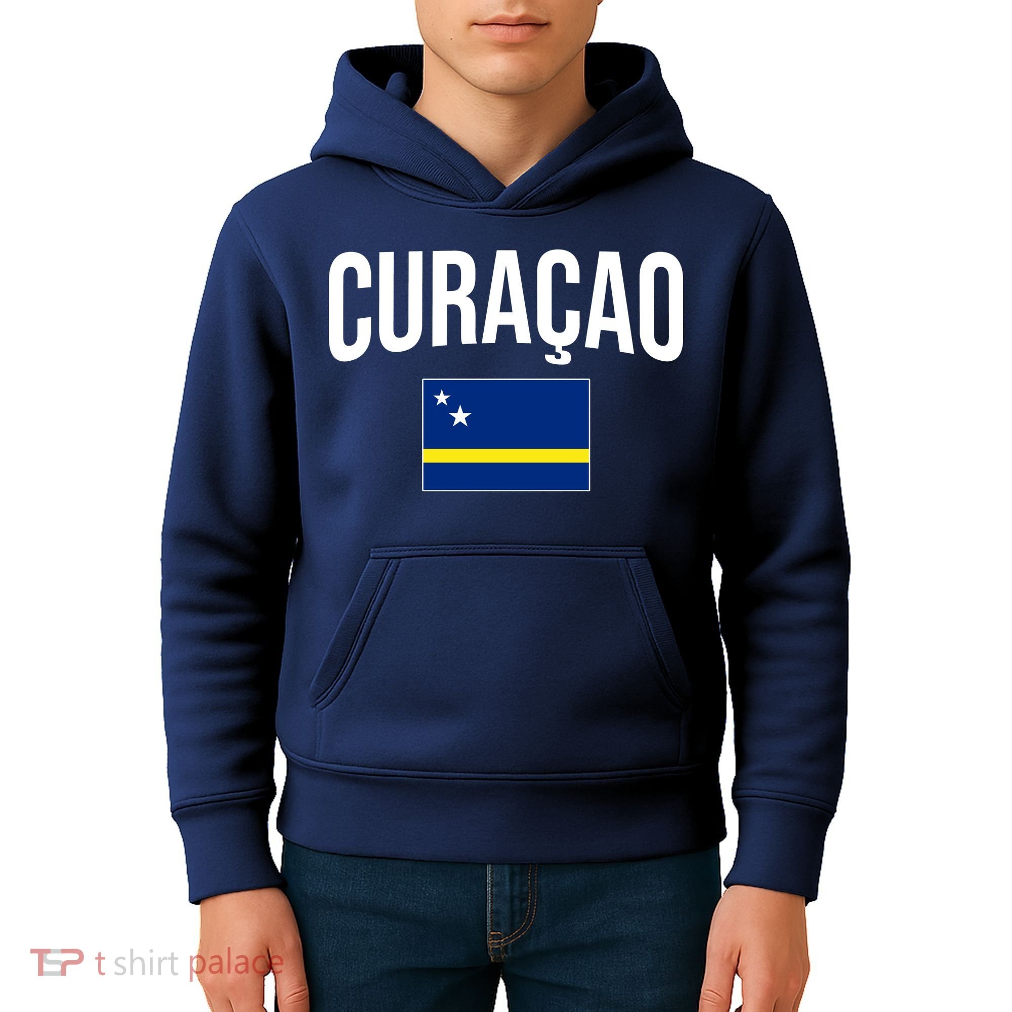 Curaçao Flag Of Curacao Kids Hoodie