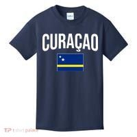 Curaçao Flag Of Curacao Kids T-Shirt thumb 0