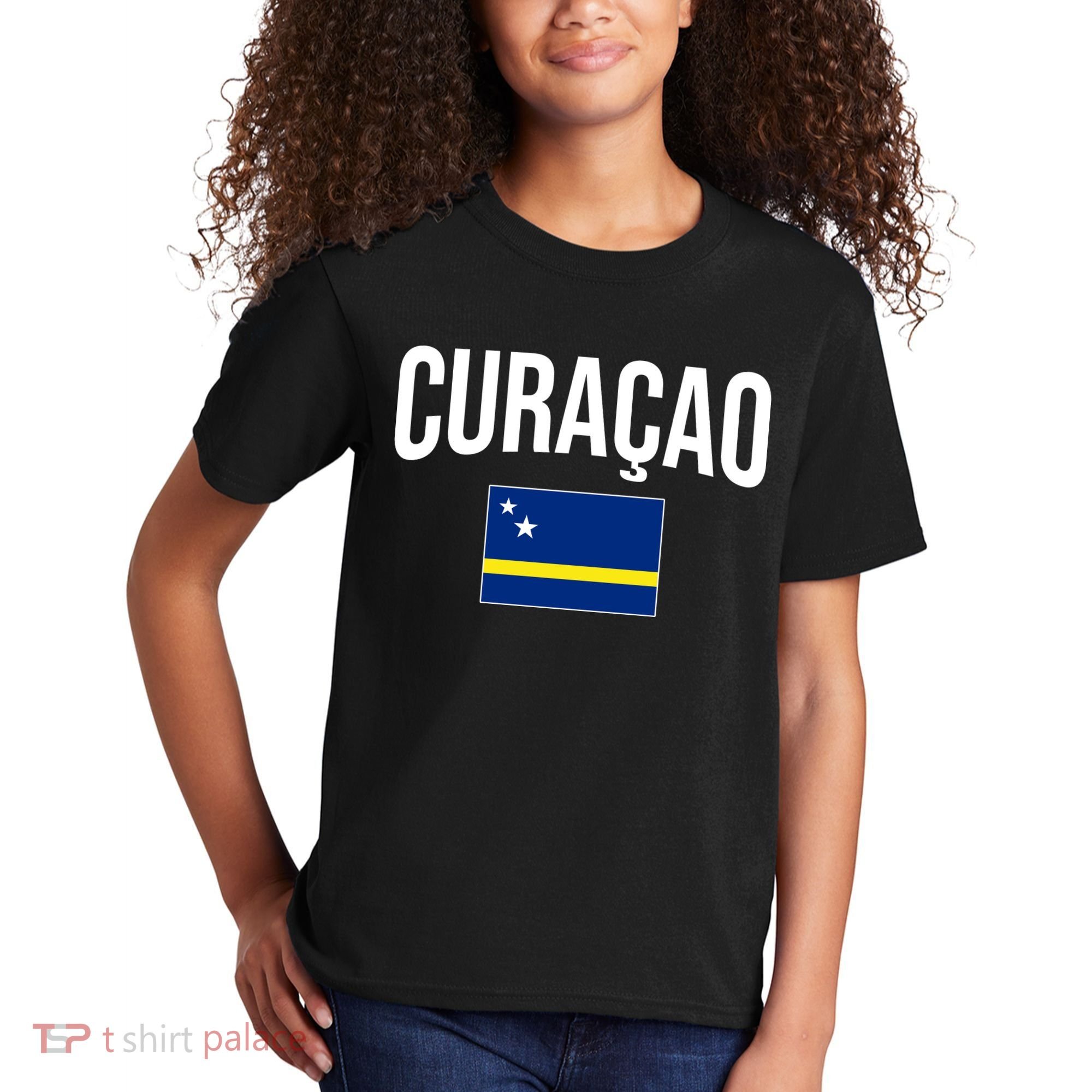 Curaçao Flag Of Curacao Kids T-Shirt