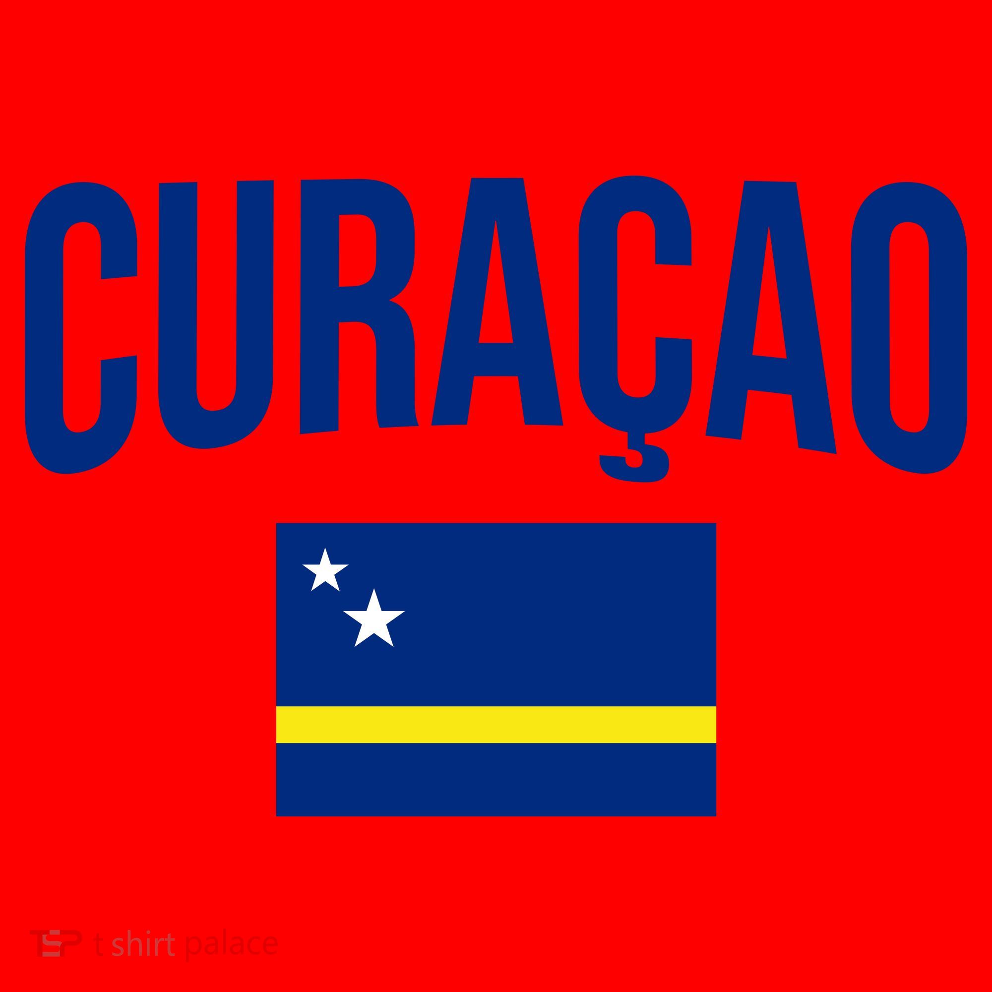Curaçao Flag Of Curacao Santa Hat