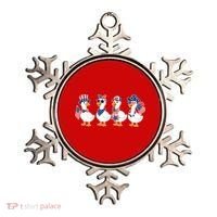 Cute Fourth Of July Patriotic Goose Group Ornament thumb 0