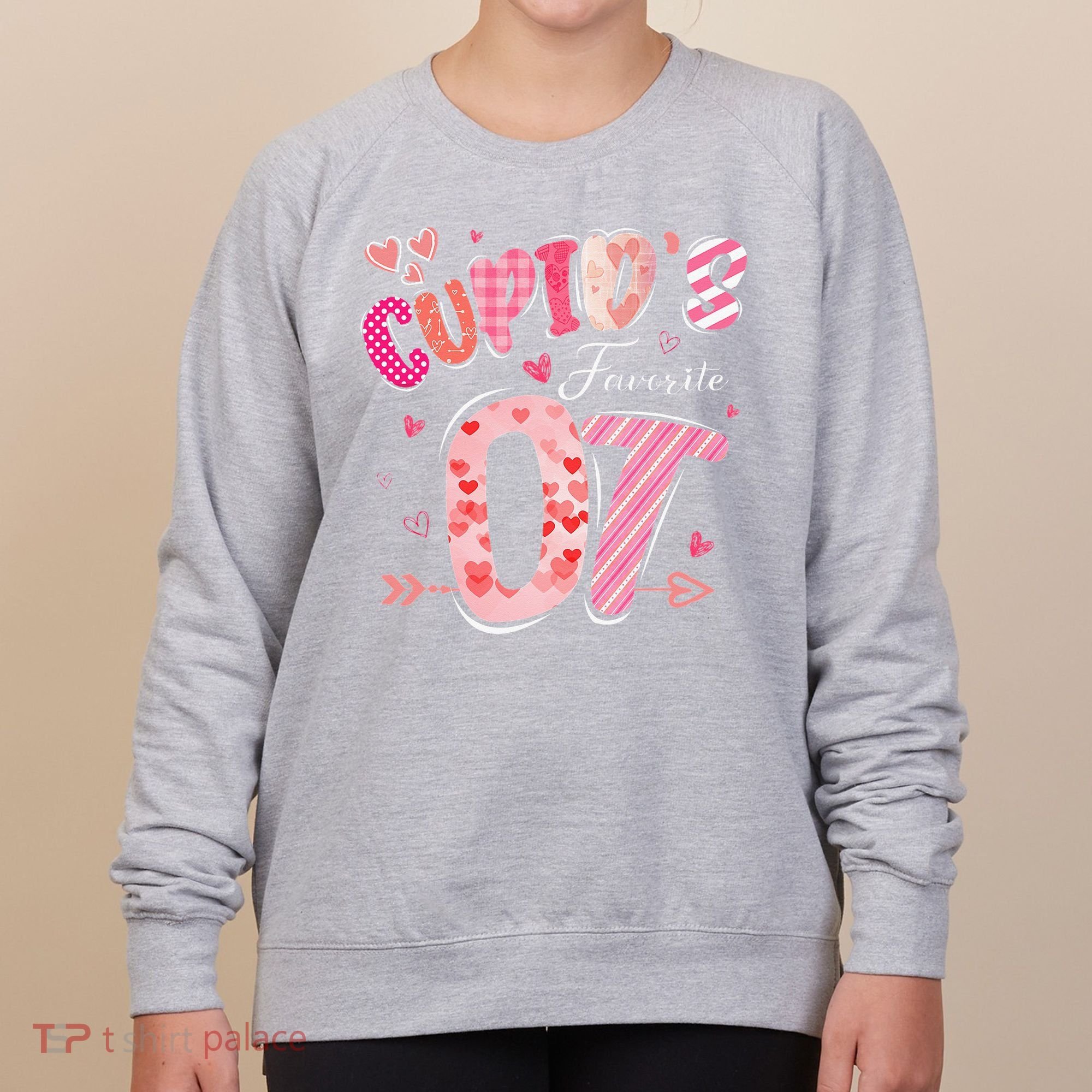 Cupid's Favorite OT Occupational Therapist Therapy Valentine Women's Sweatshirt