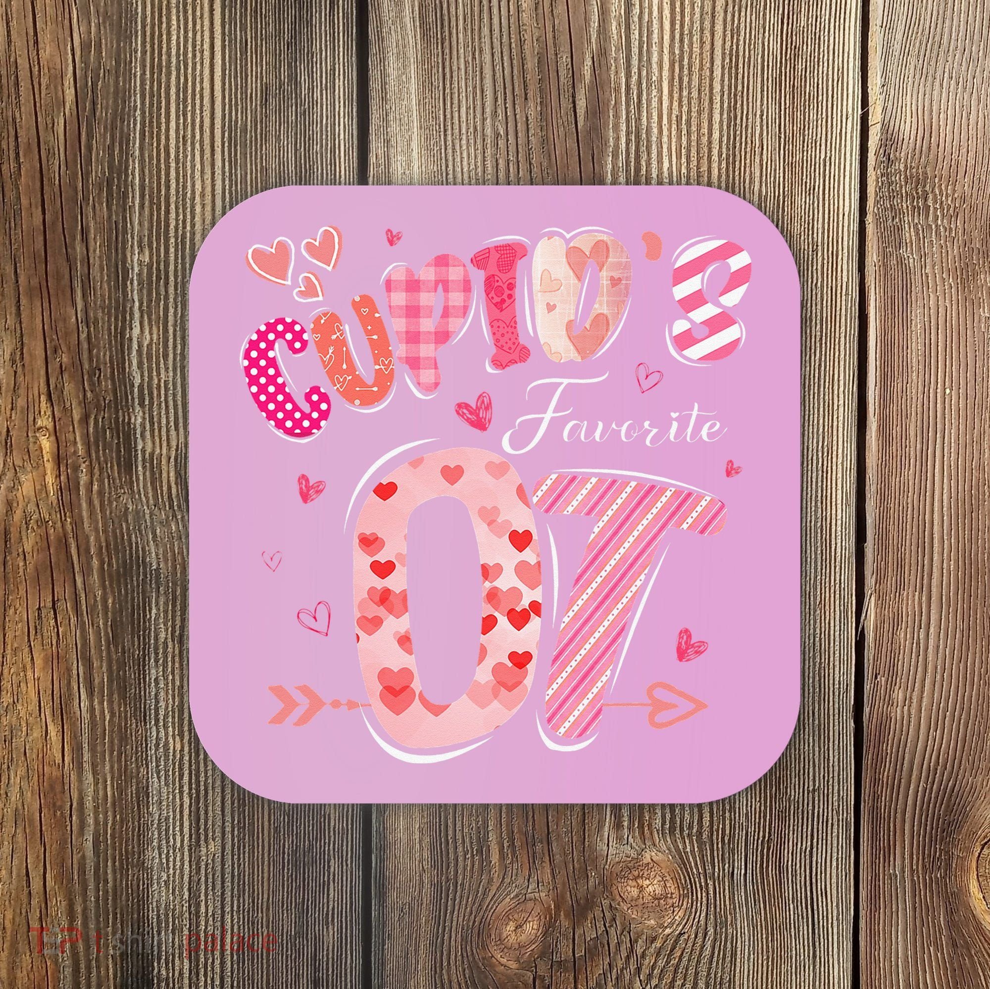 Cupid's Favorite OT Occupational Therapist Therapy Valentine Coaster