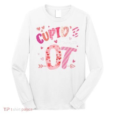 Cupid's Favorite OT Occupational Therapist Therapy Valentine Long Sleeve Shirt