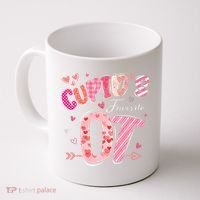 Cupid's Favorite OT Occupational Therapist Therapy Valentine Coffee Mug thumb 0