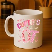 Cupid's Favorite OT Occupational Therapist Therapy Valentine Coffee Mug thumb 4