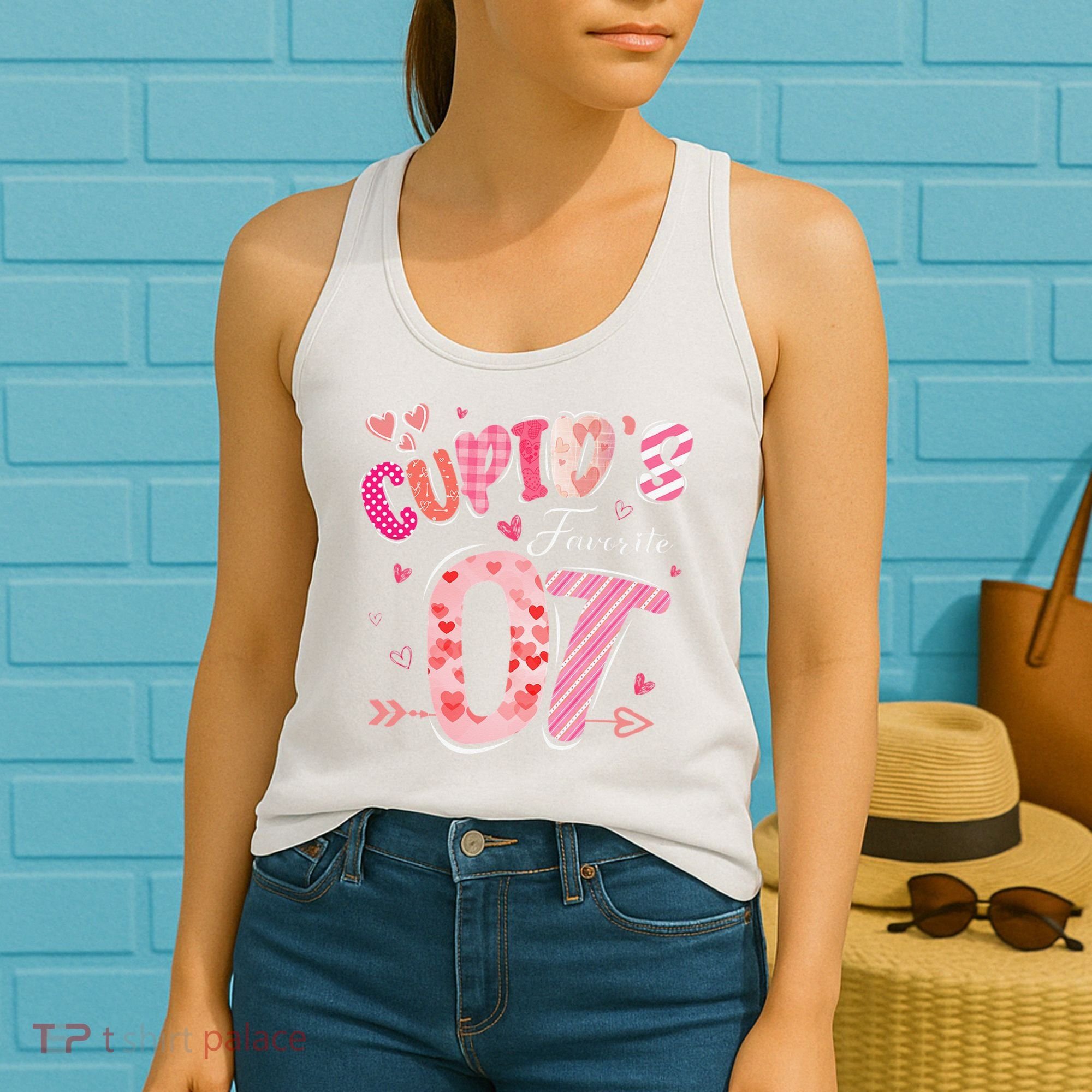 Cupid's Favorite OT Occupational Therapist Therapy Valentine Women's Tank Top
