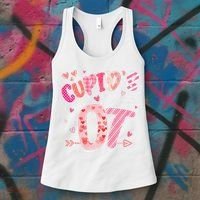 Cupid's Favorite OT Occupational Therapist Therapy Valentine Women's Tank Top thumb 3