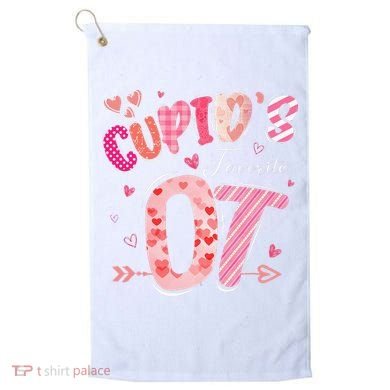 Cupid's Favorite OT Occupational Therapist Therapy Valentine Golf Towel