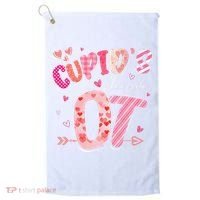 Cupid's Favorite OT Occupational Therapist Therapy Valentine Golf Towel thumb 0
