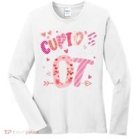 Cupid's Favorite OT Occupational Therapist Therapy Valentine Women's Long Sleeve Shirt thumb 0