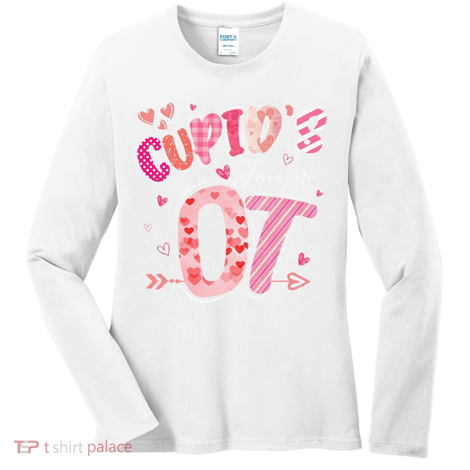 Cupid's Favorite OT Occupational Therapist Therapy Valentine Women's Long Sleeve Shirt