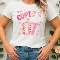 Cupid's Favorite OT Occupational Therapist Therapy Valentine Women's T-Shirt thumb 2