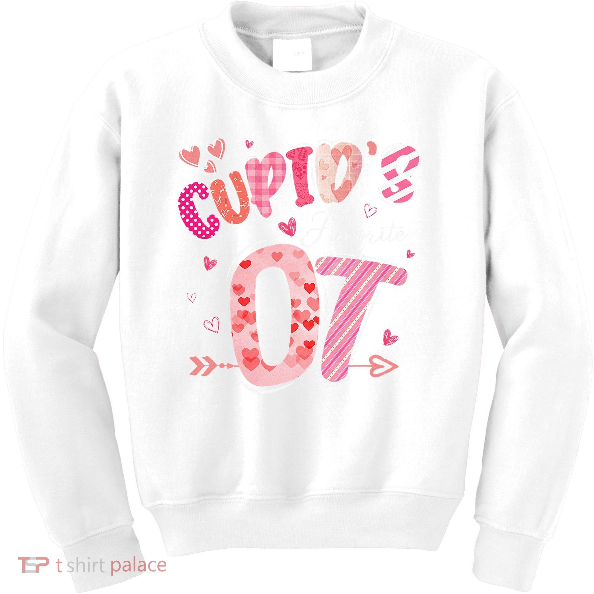 Cupid's Favorite OT Occupational Therapist Therapy Valentine Kids Sweatshirt