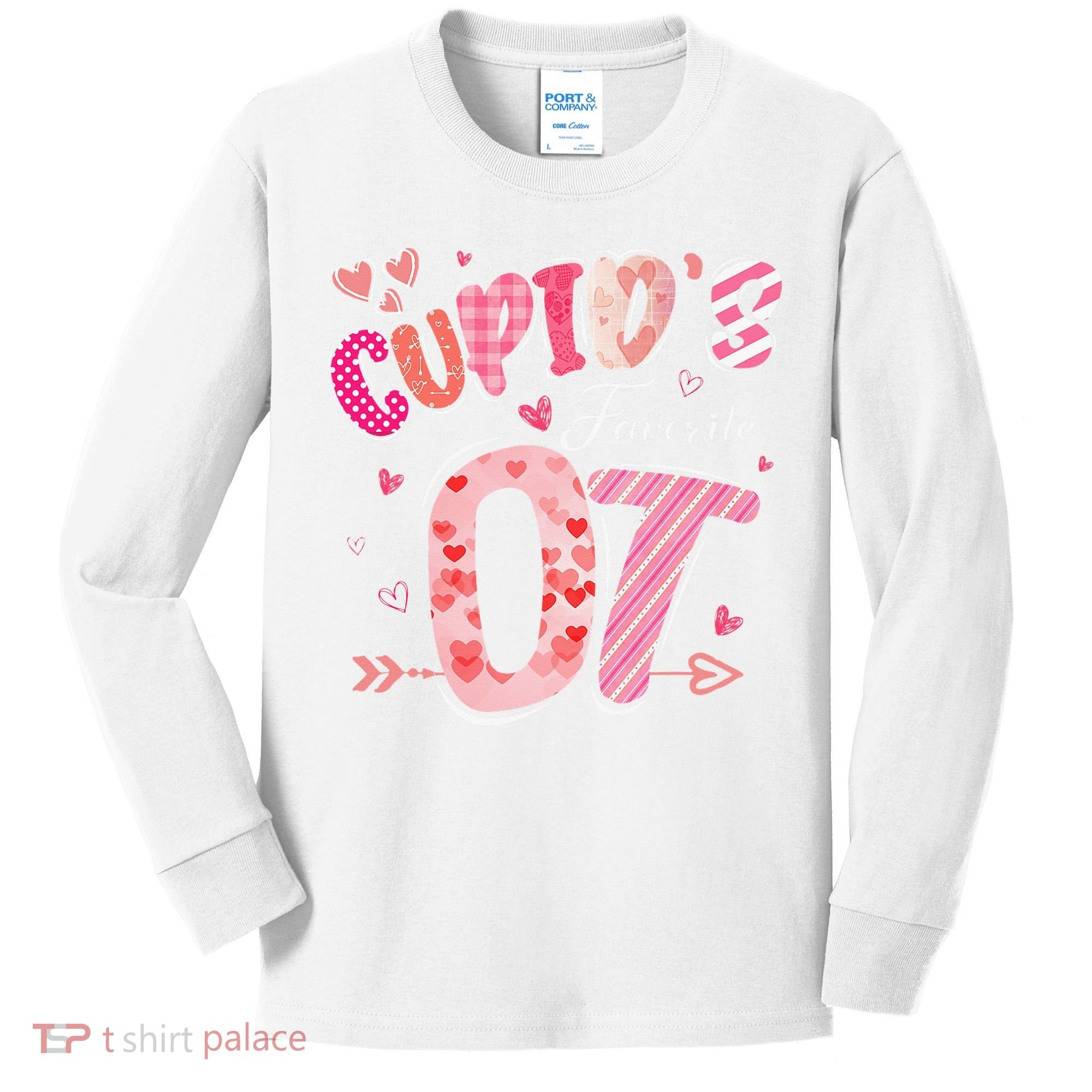 Cupid's Favorite OT Occupational Therapist Therapy Valentine Kids Long Sleeve Shirt