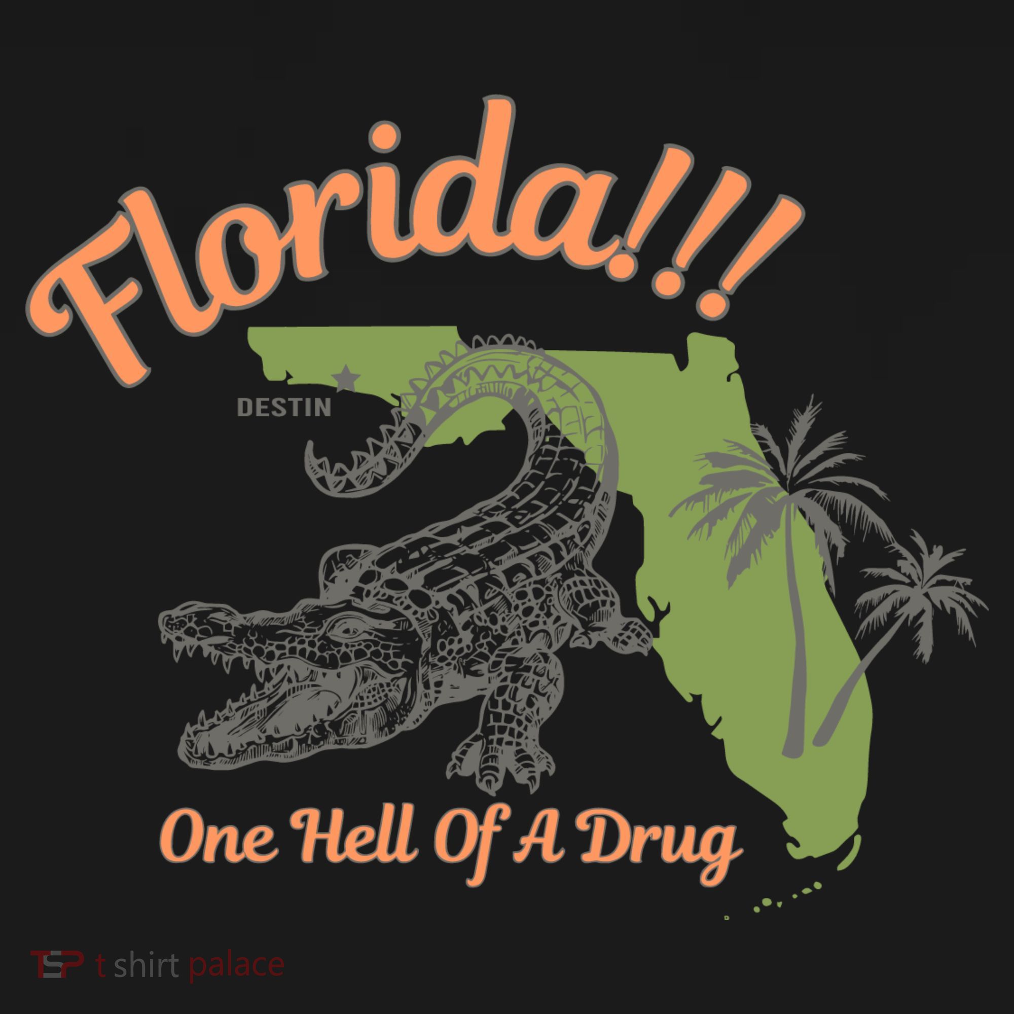 Crocodile Florida One Hell Of A Drug Ttpd Coaster