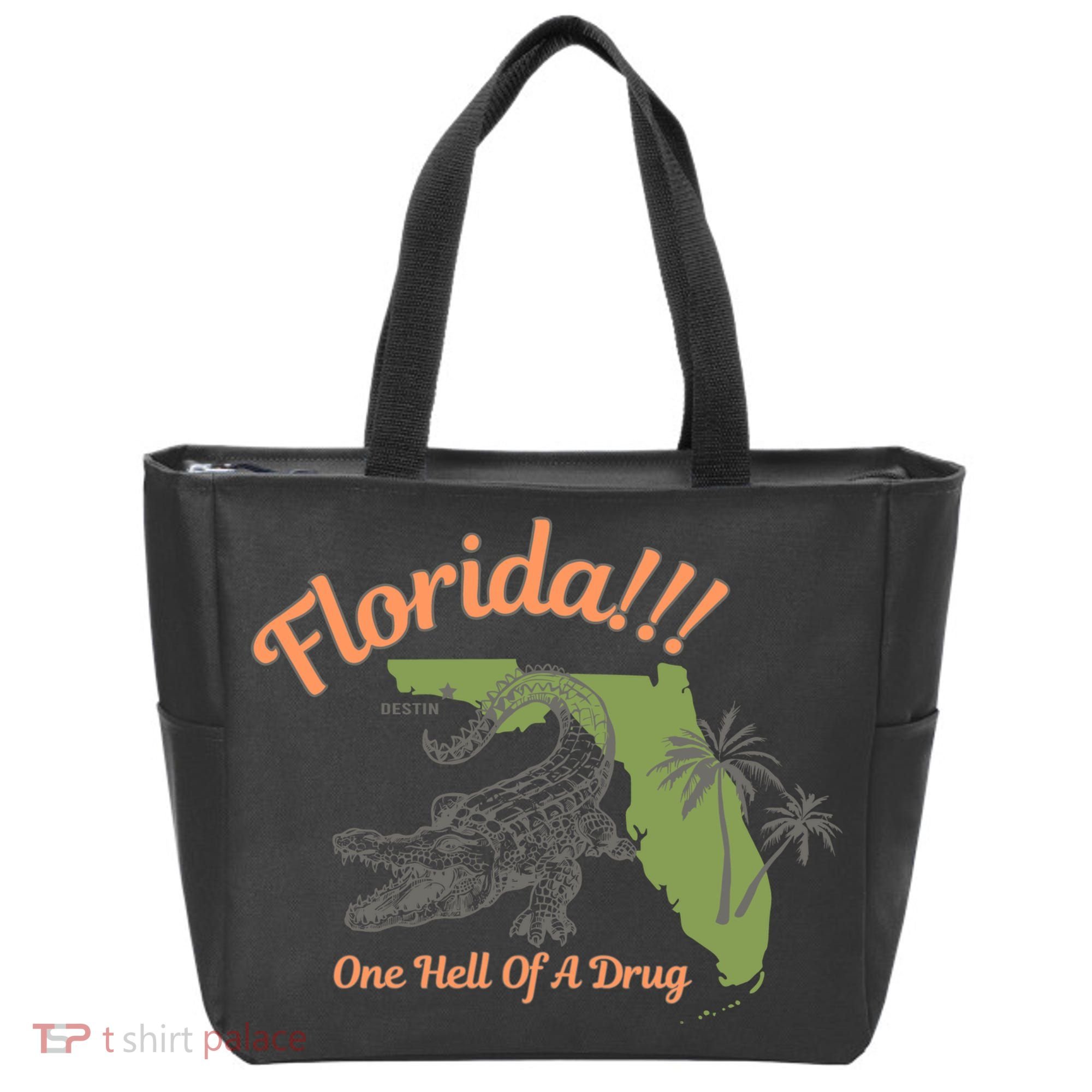 Crocodile Florida One Hell Of A Drug Ttpd Tote Bag