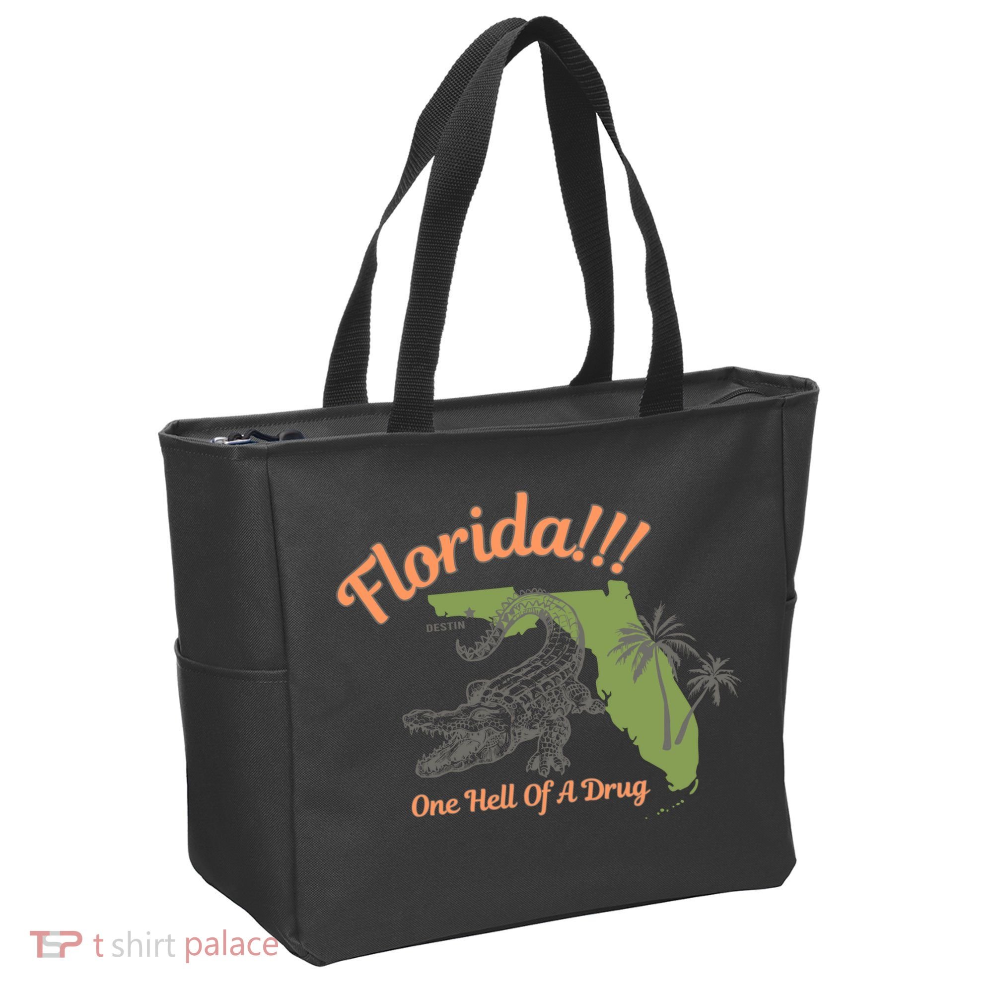 Crocodile Florida One Hell Of A Drug Ttpd Tote Bag