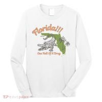 Crocodile Florida One Hell Of A Drug Ttpd Long Sleeve Shirt thumb 0