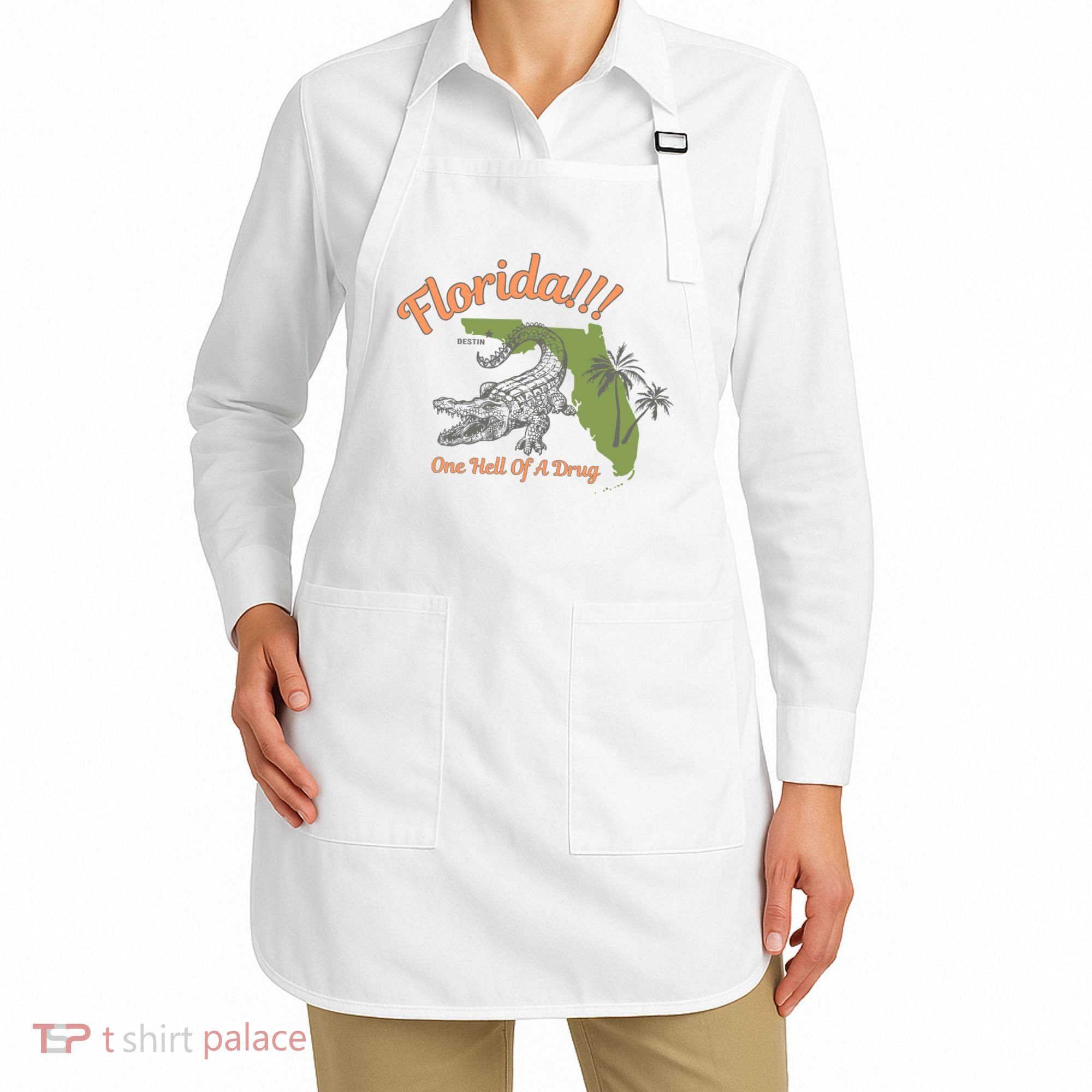 Crocodile Florida One Hell Of A Drug Ttpd Apron