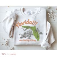 Crocodile Florida One Hell Of A Drug Ttpd Sweatshirt thumb 2