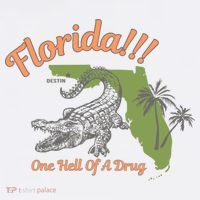 Crocodile Florida One Hell Of A Drug Ttpd Sweatshirt thumb 3