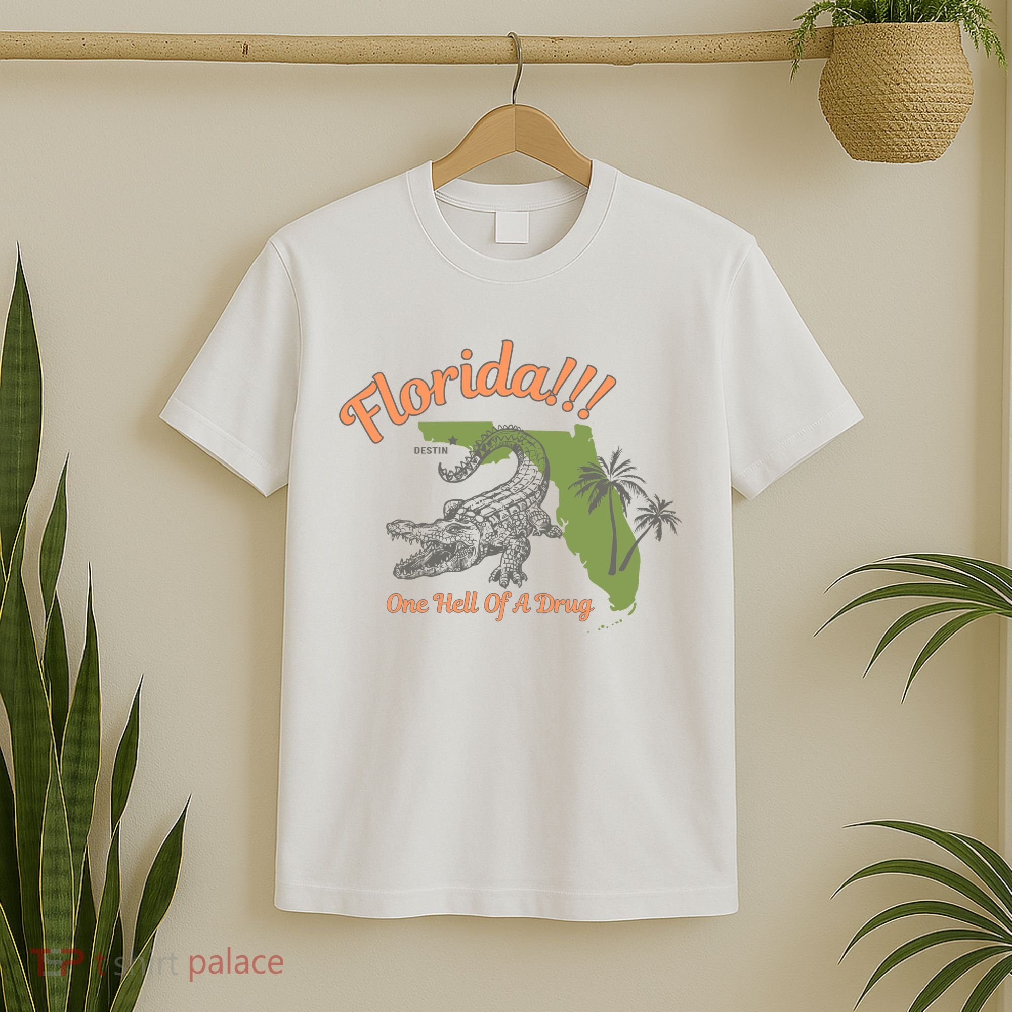 Crocodile Florida One Hell Of A Drug Ttpd T-Shirt
