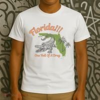 Crocodile Florida One Hell Of A Drug Ttpd T-Shirt thumb 3
