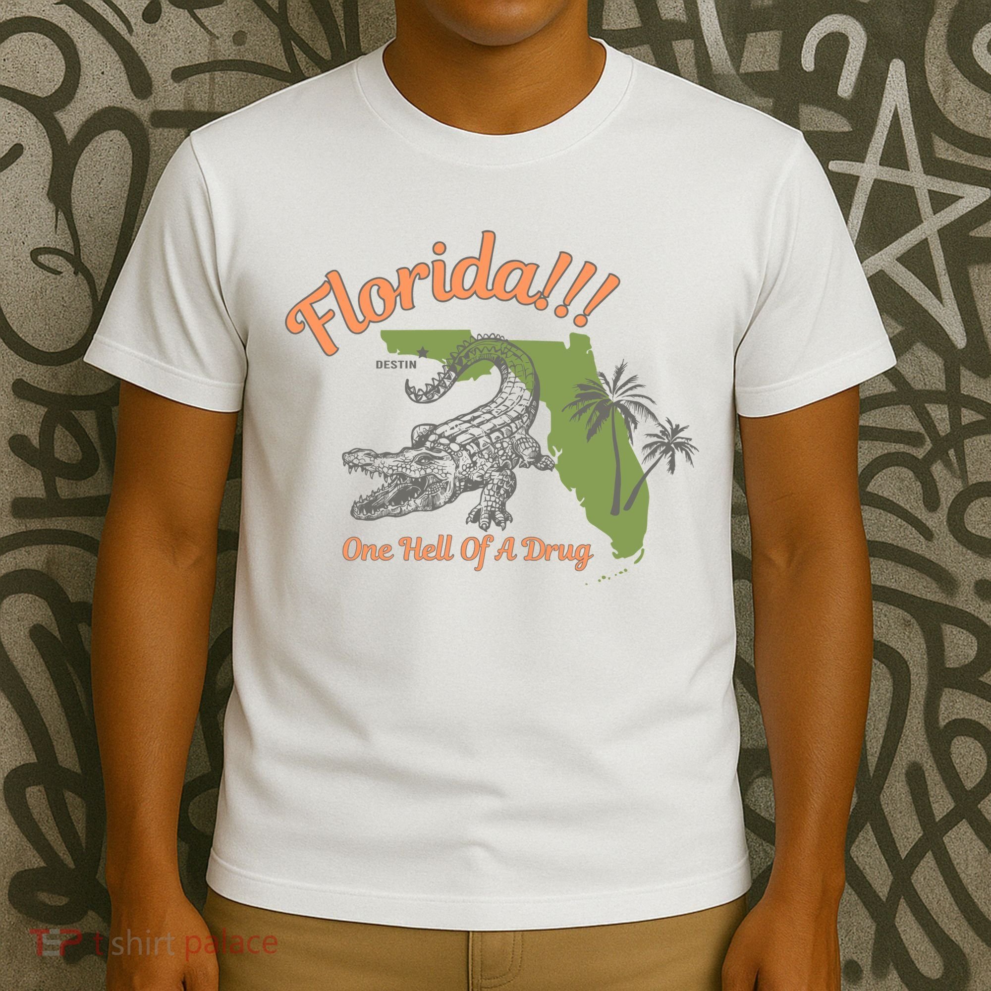 Crocodile Florida One Hell Of A Drug Ttpd T-Shirt