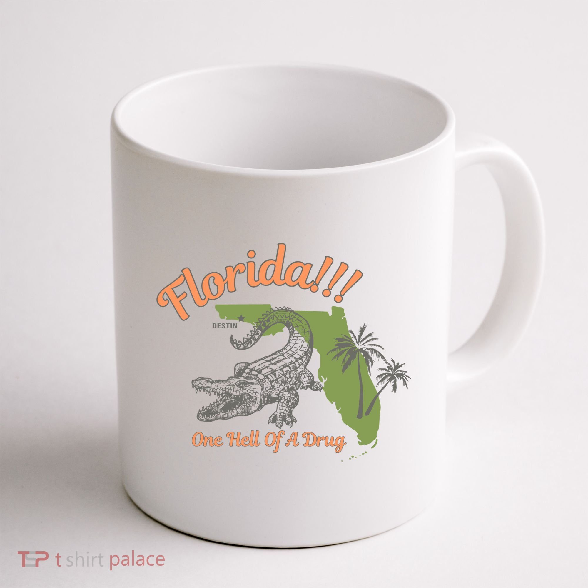Crocodile Florida One Hell Of A Drug Ttpd Coffee Mug