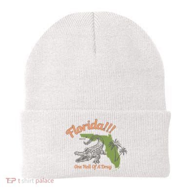 Crocodile Florida One Hell Of A Drug Ttpd Beanie