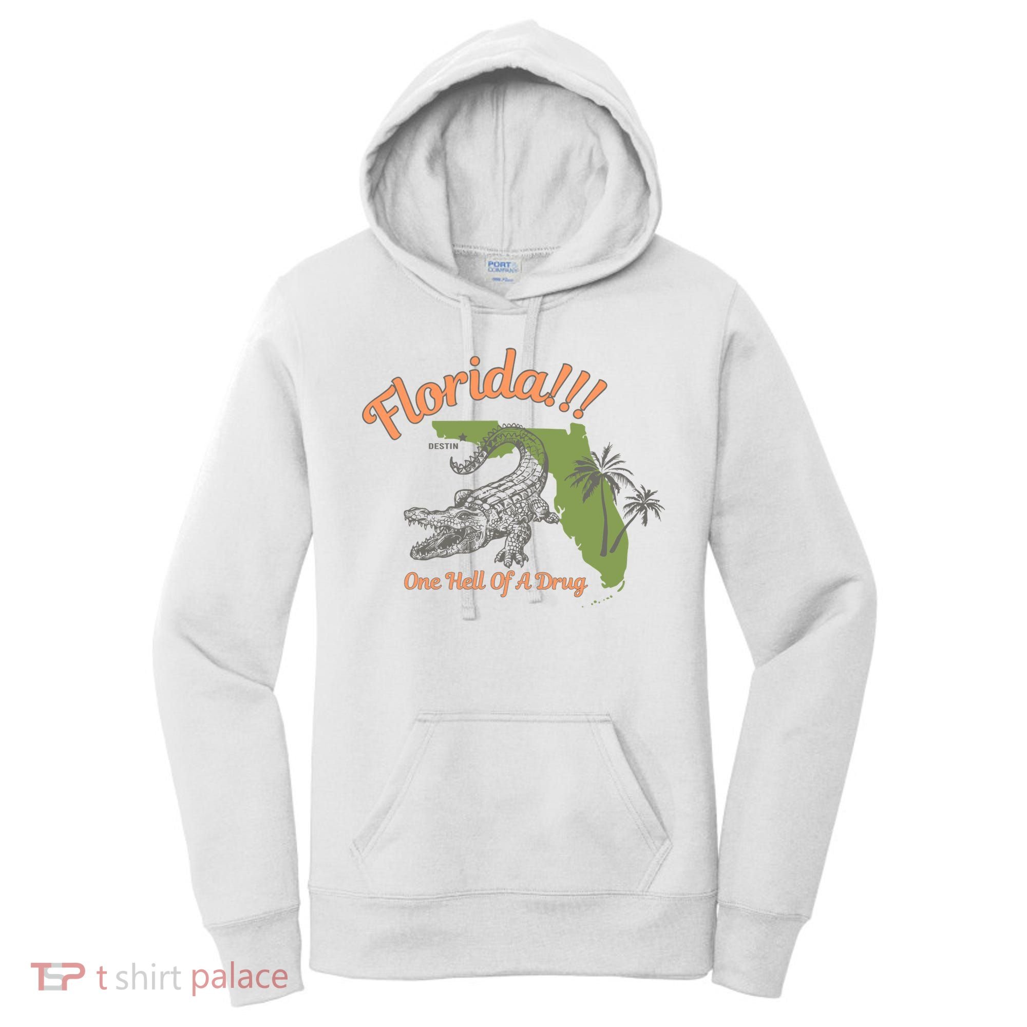 Crocodile Florida One Hell Of A Drug Ttpd Women's Hoodie