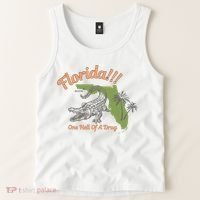 Crocodile Florida One Hell Of A Drug Ttpd Tank Top thumb 2
