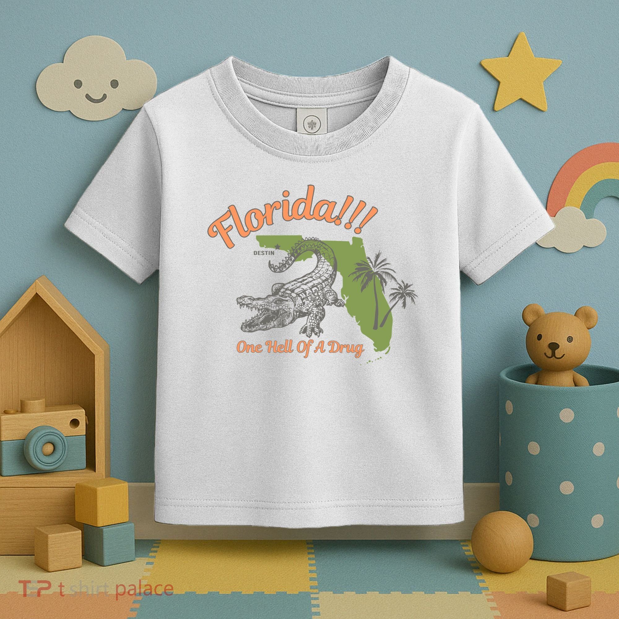Crocodile Florida One Hell Of A Drug Ttpd Toddler T-Shirt