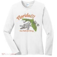 Crocodile Florida One Hell Of A Drug Ttpd Women's Long Sleeve Shirt thumb 0