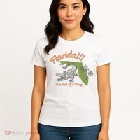 Crocodile Florida One Hell Of A Drug Ttpd Women's T-Shirt thumb 4
