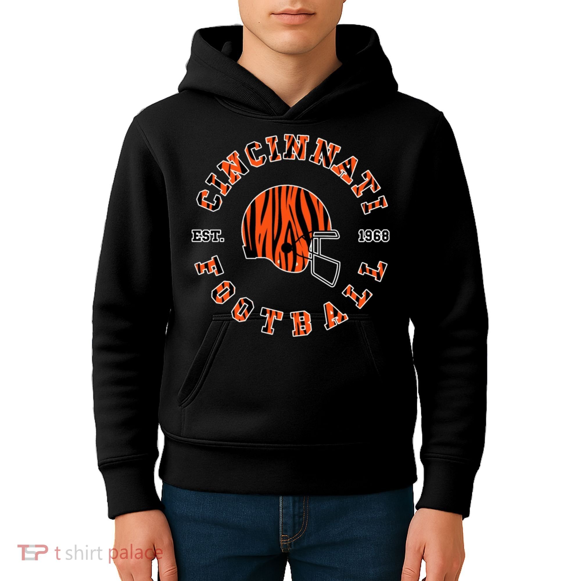 Cincinnati Football Ohio Kids Hoodie