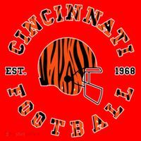Cincinnati Football Ohio Santa Hat thumb 1