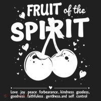 Cherry Fruit Of The Spirit Golf Towel thumb 3