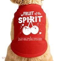 Cherry Fruit Of The Spirit Doggie Tank thumb 0