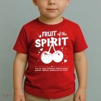 Cherry Fruit Of The Spirit Toddler T-Shirt thumb 2
