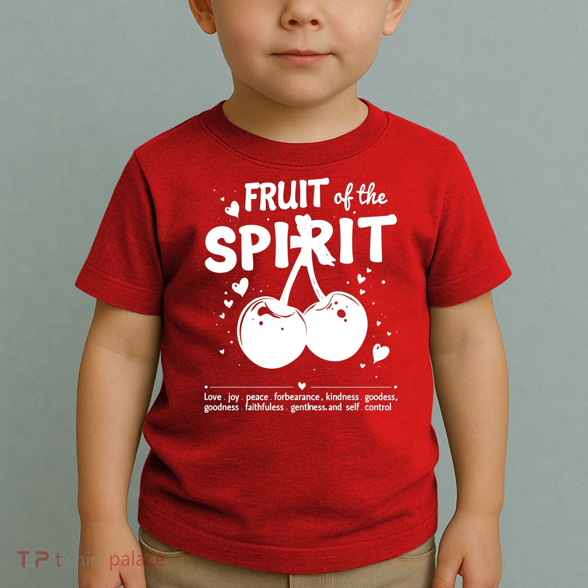Cherry Fruit Of The Spirit Toddler T-Shirt