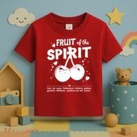 Cherry Fruit Of The Spirit Toddler T-Shirt thumb 3