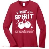 Cherry Fruit Of The Spirit Women's Long Sleeve Shirt thumb 0