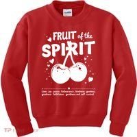 Cherry Fruit Of The Spirit Kids Sweatshirt thumb 0