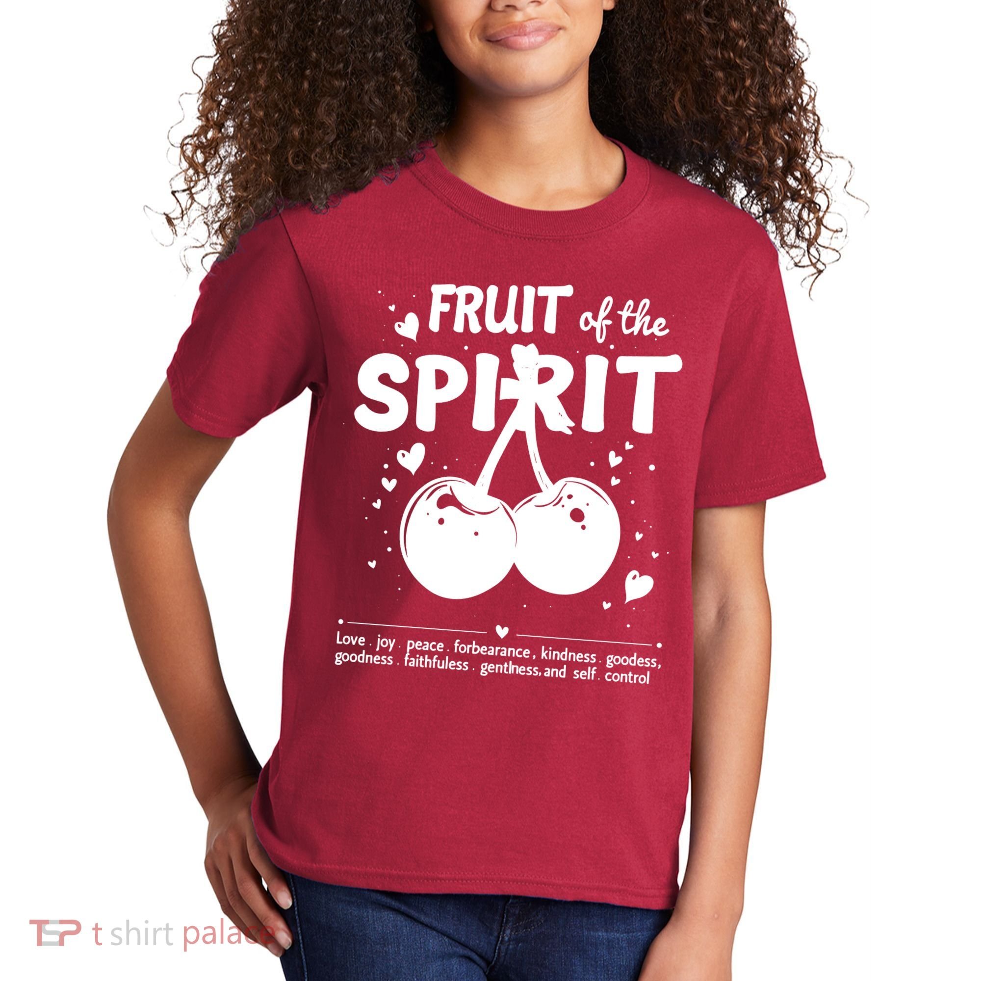 Cherry Fruit Of The Spirit Kids T-Shirt